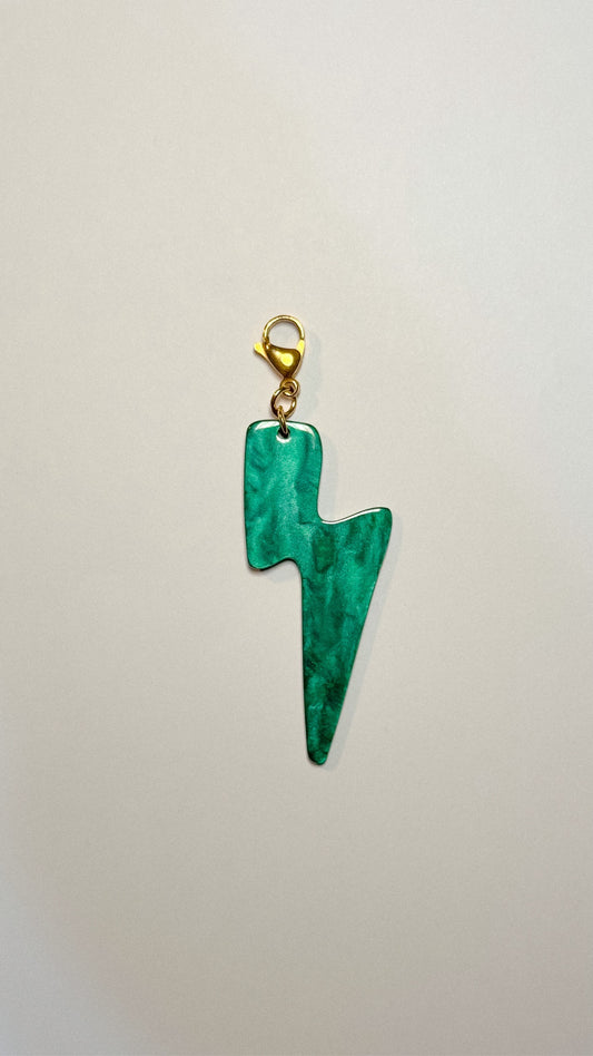 Charm ‘’LIGHTNING LOVE’’ verde